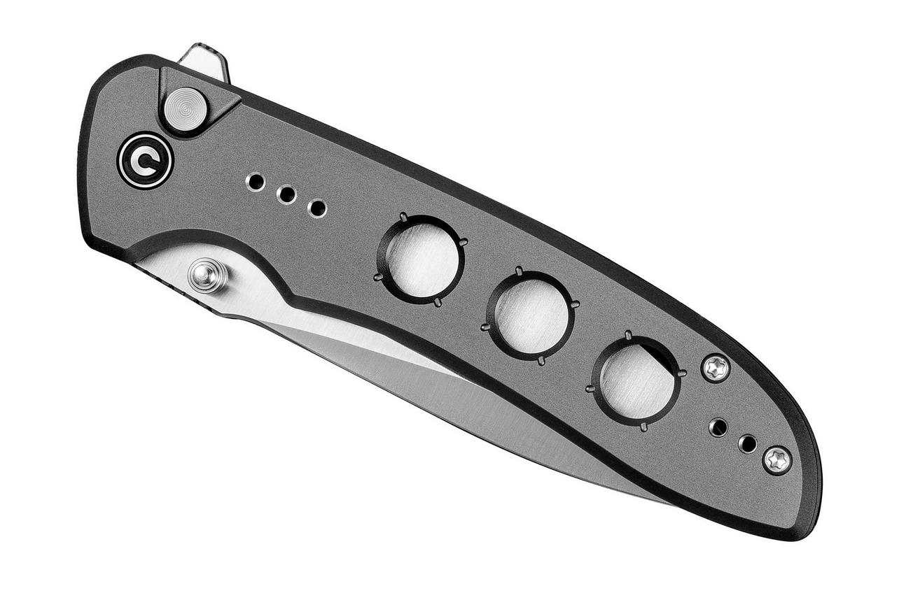 Civivi Hyperpulse C23087A-3 Satin 14C28N, Gray Aluminium, zakmes