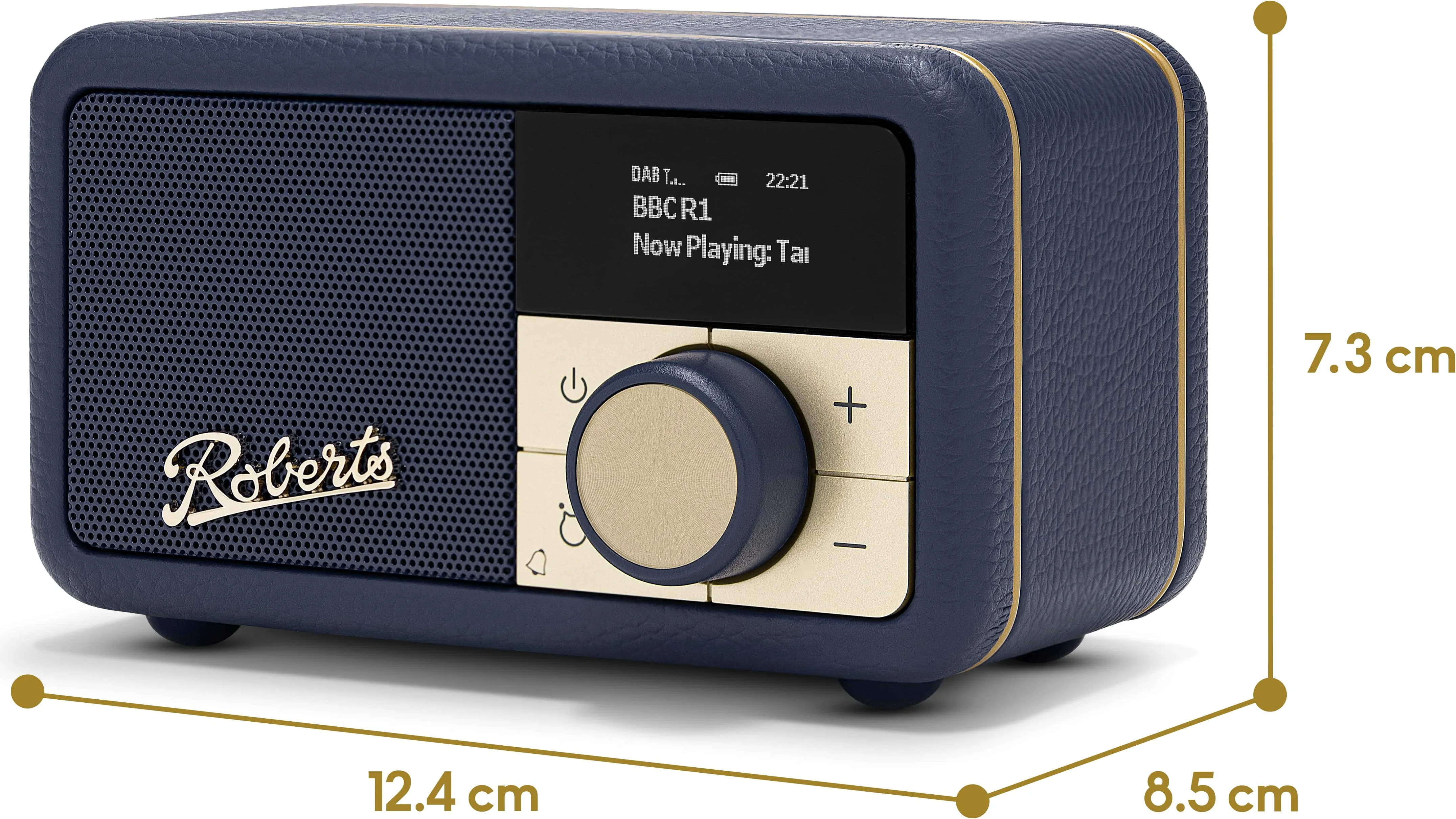 Roberts Revival Petite 2 Bleu nuit Enceintes Bluetooth portables