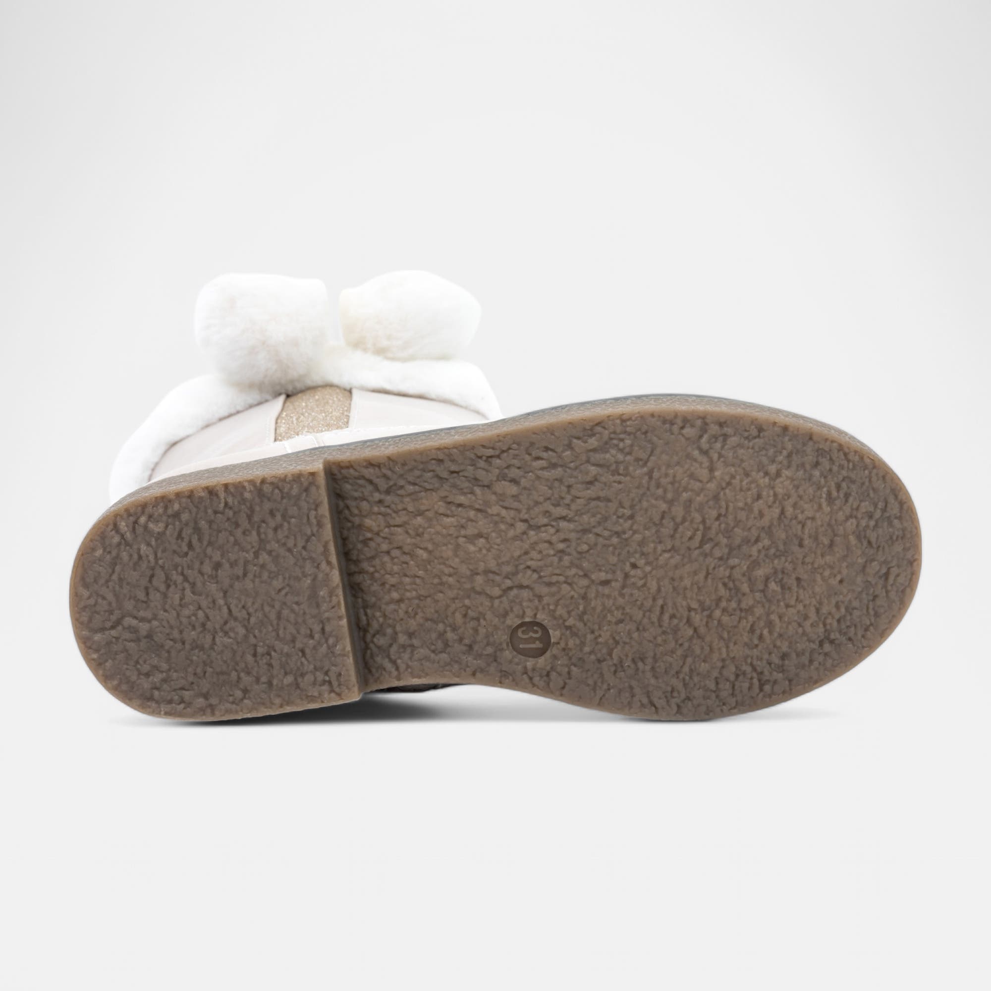 Bottines Fille beige