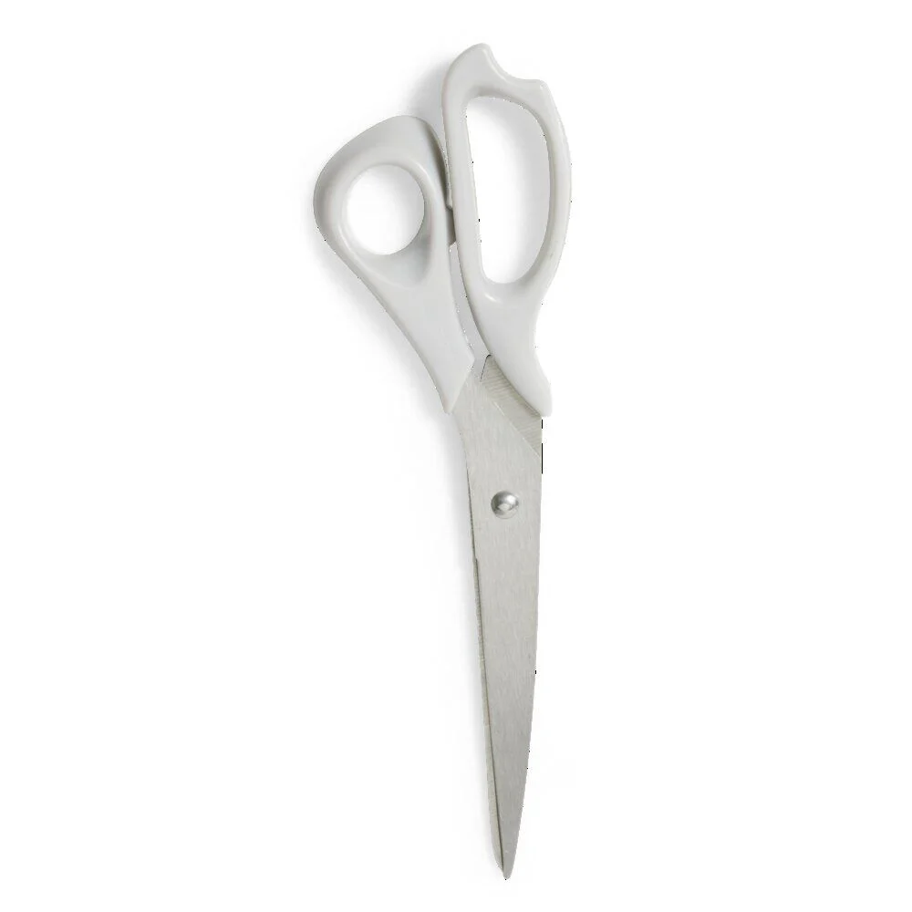 Ciseaux de cuisine en inox avec poignée plastique blanc ou noir