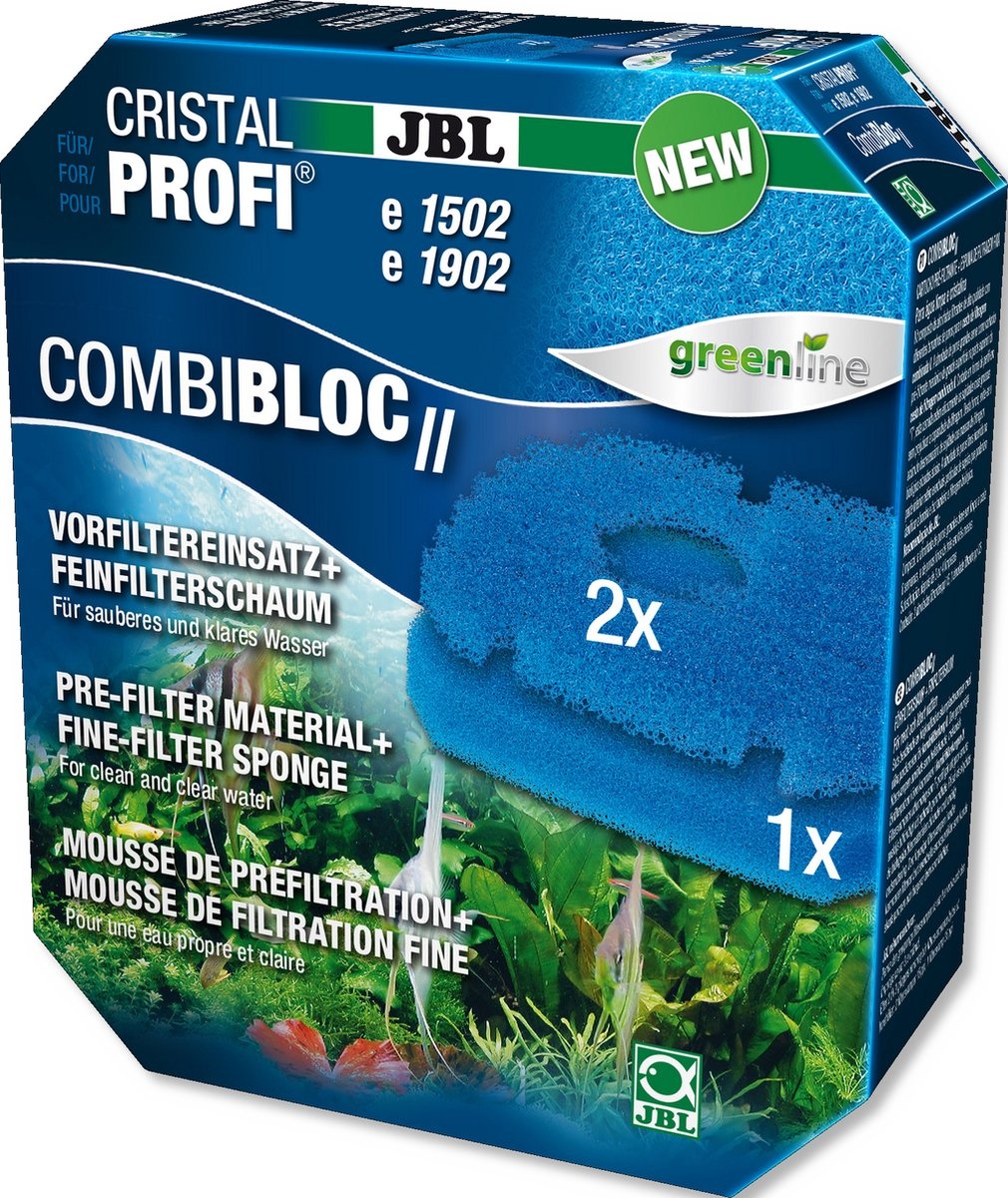 CombiBloc II CristalProfi e1502/e1902 | Filterschuim
