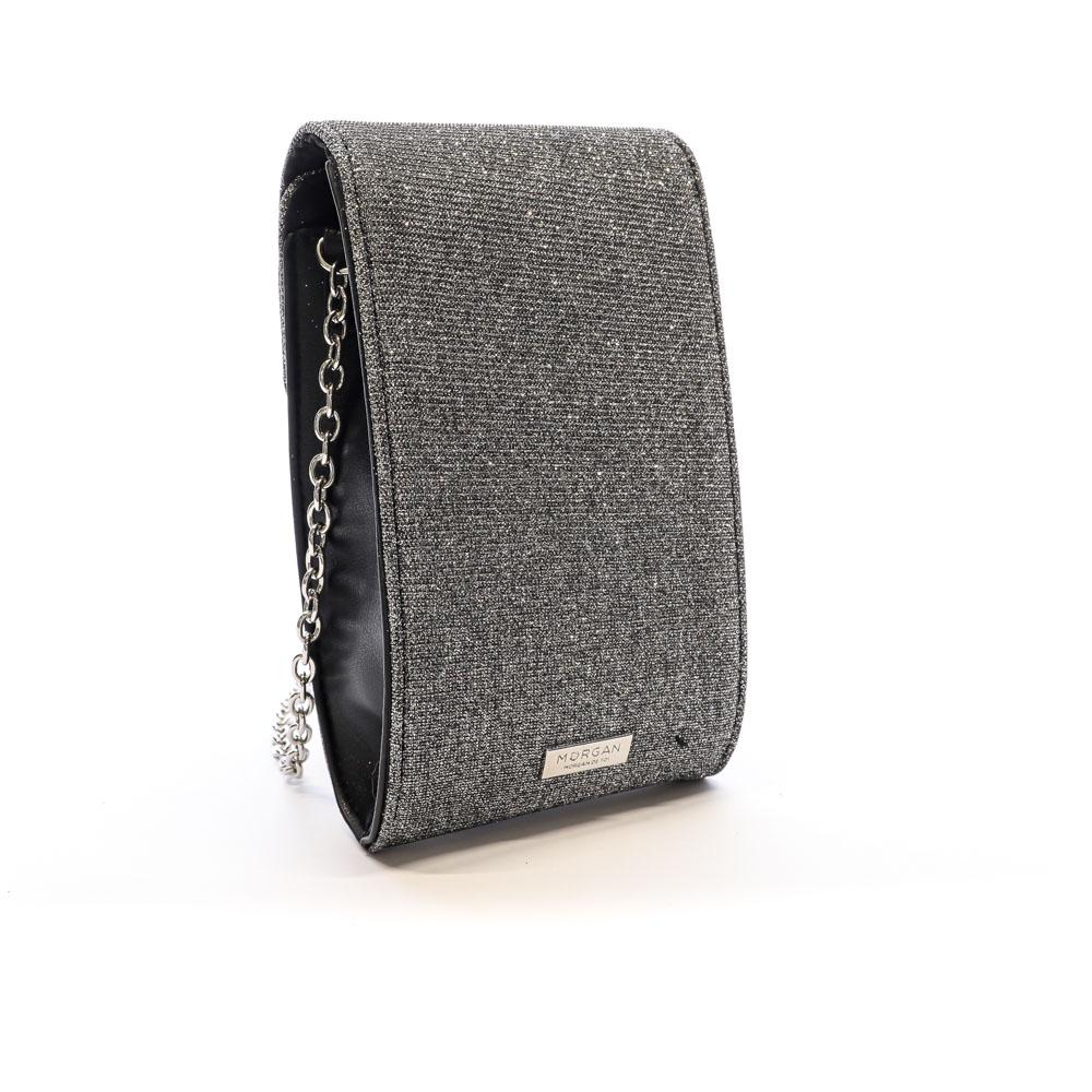 Morgan Sac Téléphone Gris Argenté Femme Morgan POCKY