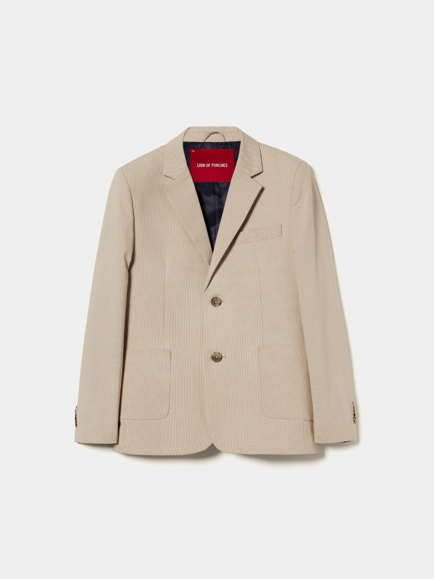Blazer clássico pied de poule