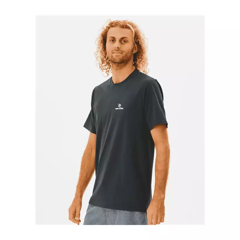Lycra RIPCURL Search Series S/S Tee Black Marled