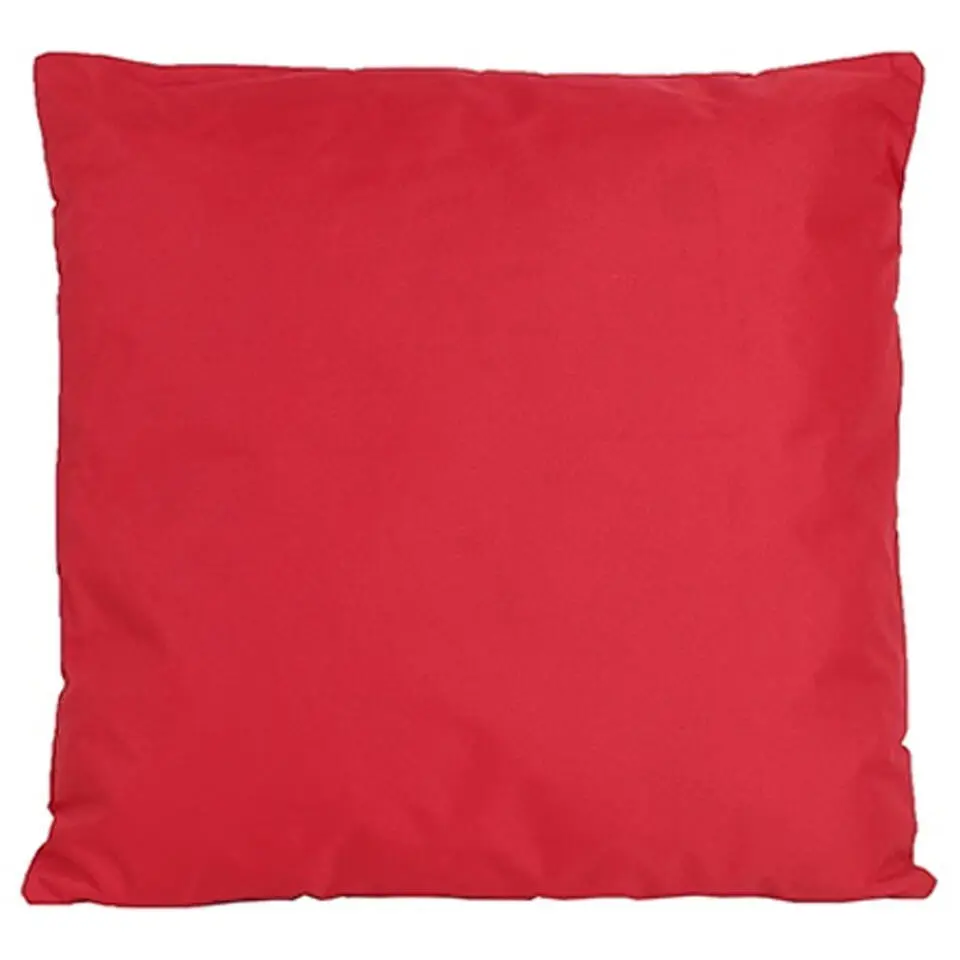 Anna's Collection Sierkussen buiten/tuin - rood - 60 x 60 cm