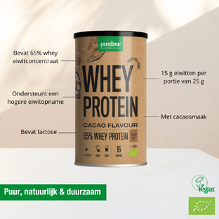 Purasana Whey Protein Cacao 400GR