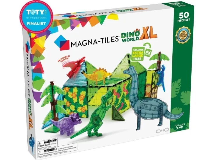 Magna-Tiles Dino World XL 50 pcs set