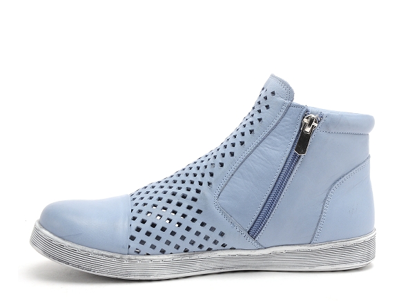 Andrea conti boots bottine plates femme 0349615 bleu