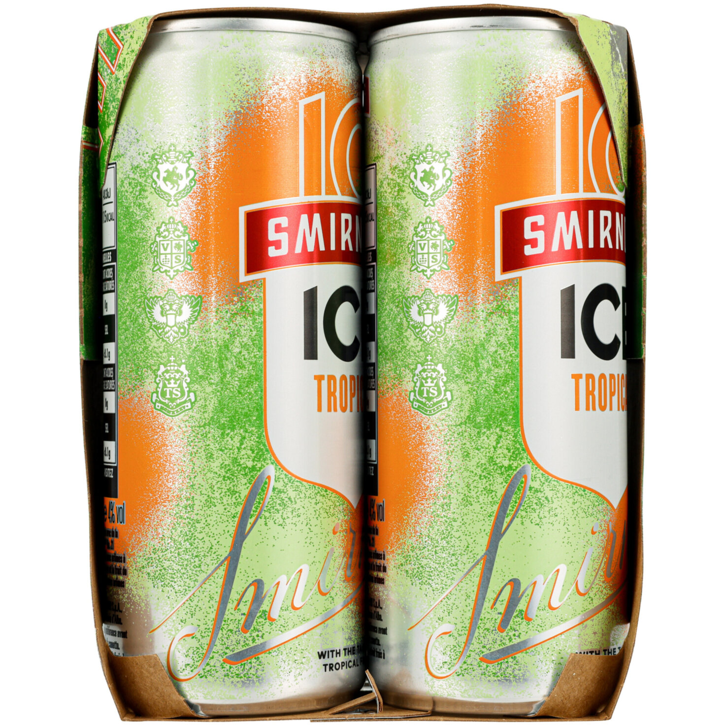 Smirnoff Ice Tropical 4x25cl -100cl