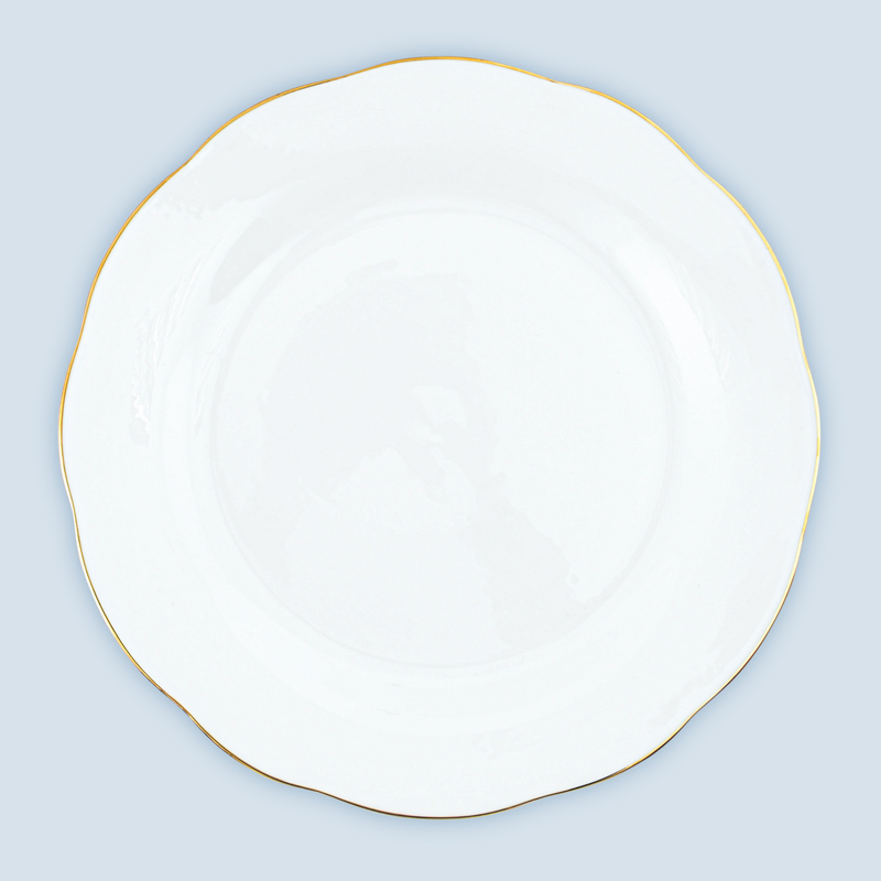 Assiette plate 'Lotus'