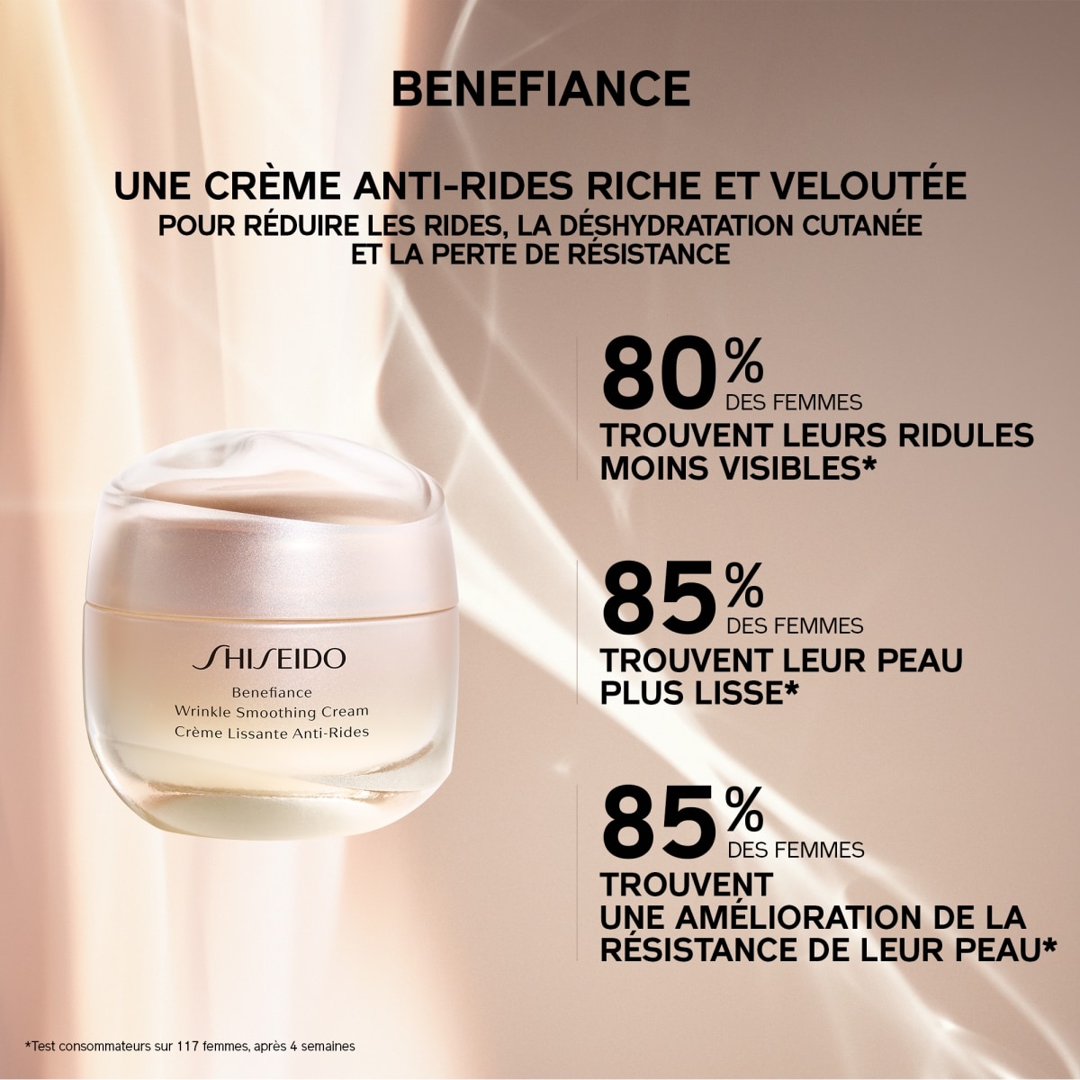 SHISEIDO Benefiance Crème Lissante Anti-Rides