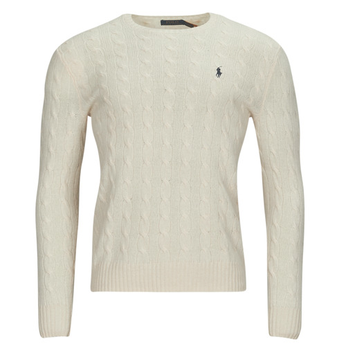 Polo Ralph Lauren - LSCABLECNPP-LONG SLEEVE-PULLOVER Marfil