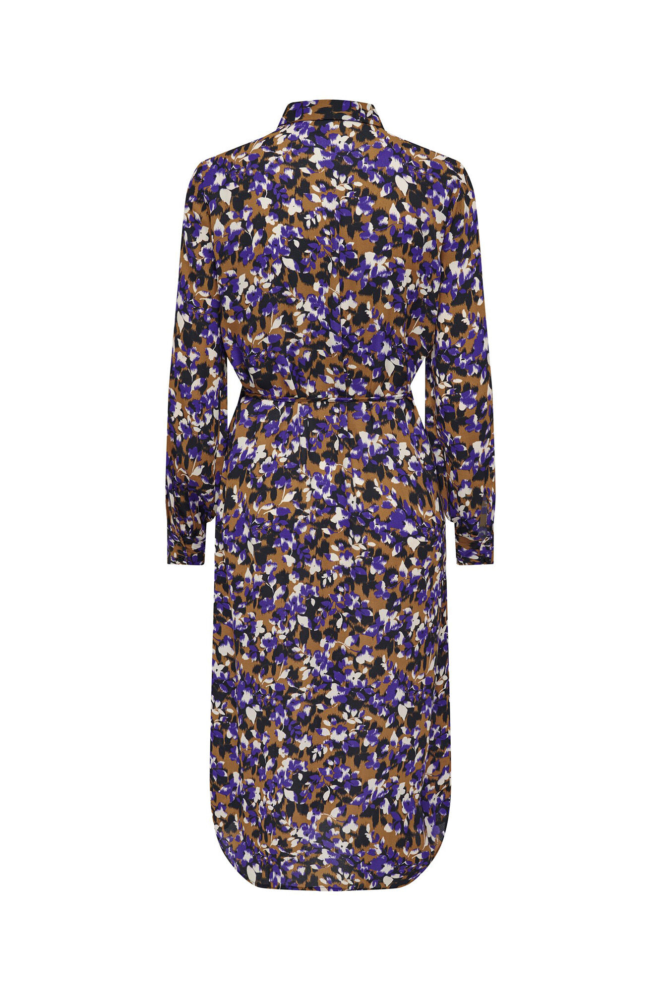 vestido camisa estampado