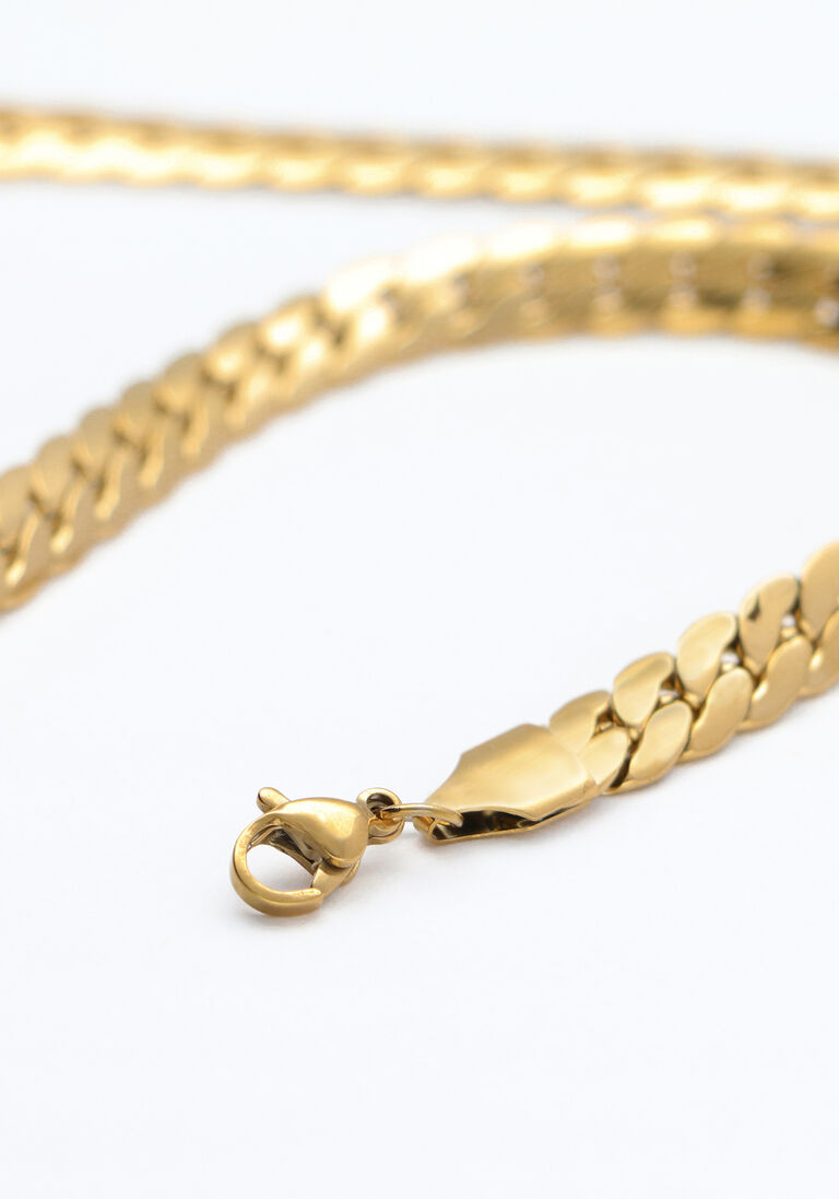 NOTRE-V gouden notre-v ketting omss22-018