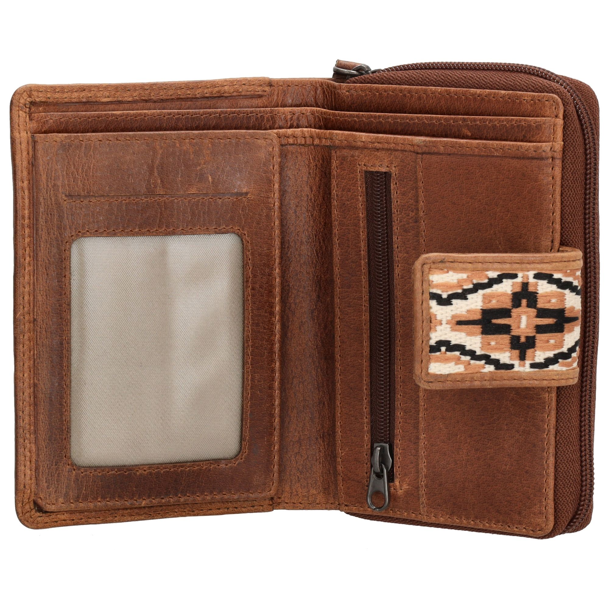 Micmacbags Next Navajo Portemonnee S Bruin