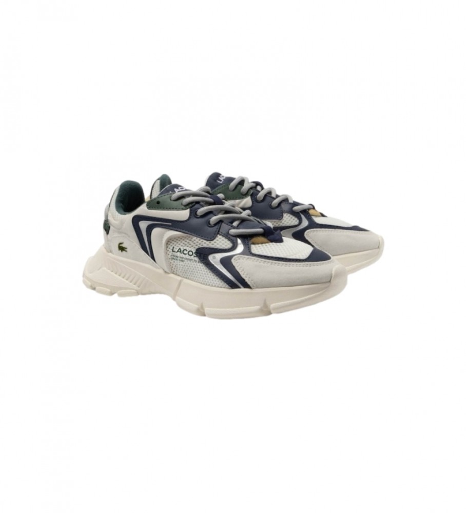 Tênis Lacoste L003 Neo bege, multicolorido