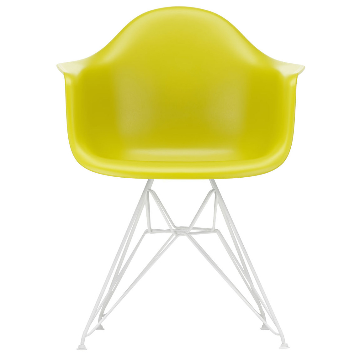Eetkamerstoel DAR RE wit Mustard