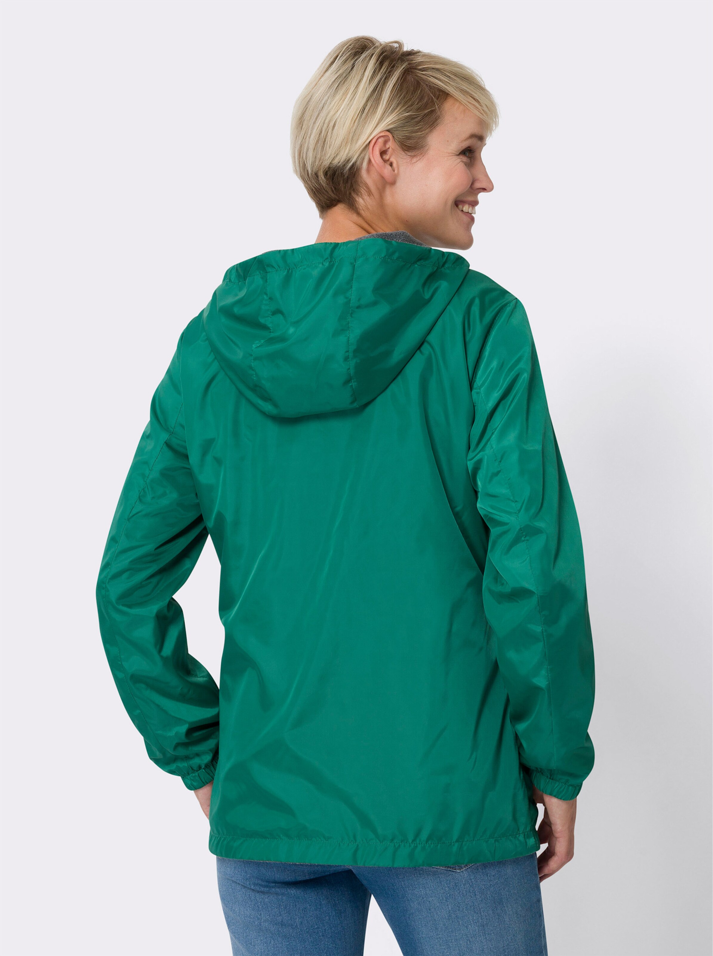 Wende-Fleece-Jacke