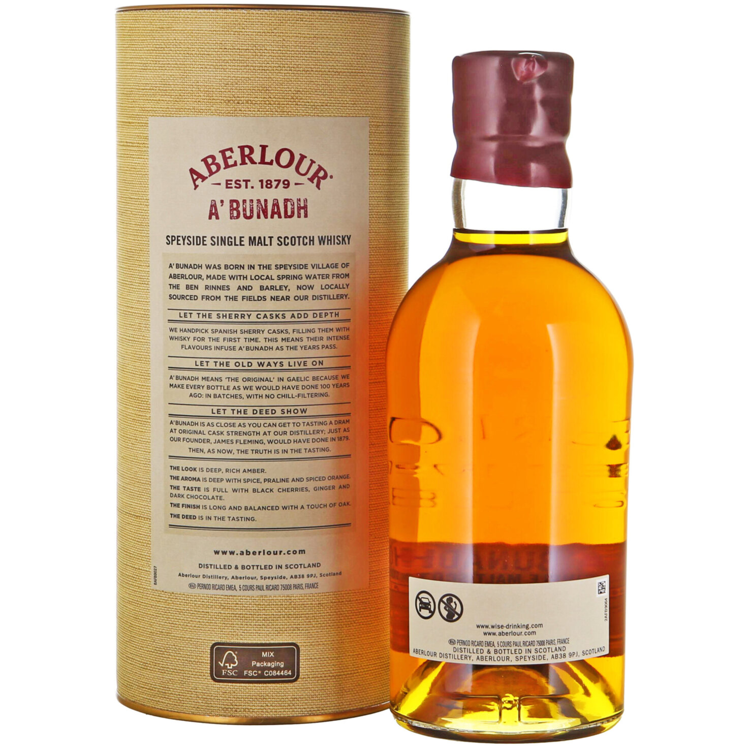 Aberlour a'Bunadh Cask Strenght -70cl