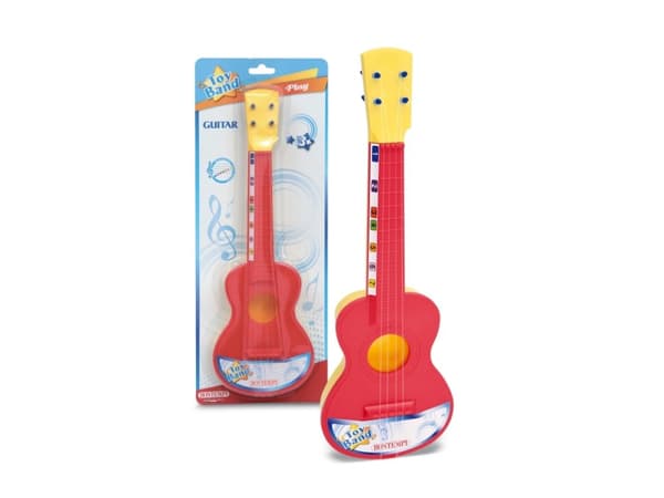 Bontempi Spanish guitar, Musikalsk leke, Gitar, 3 år, Rød