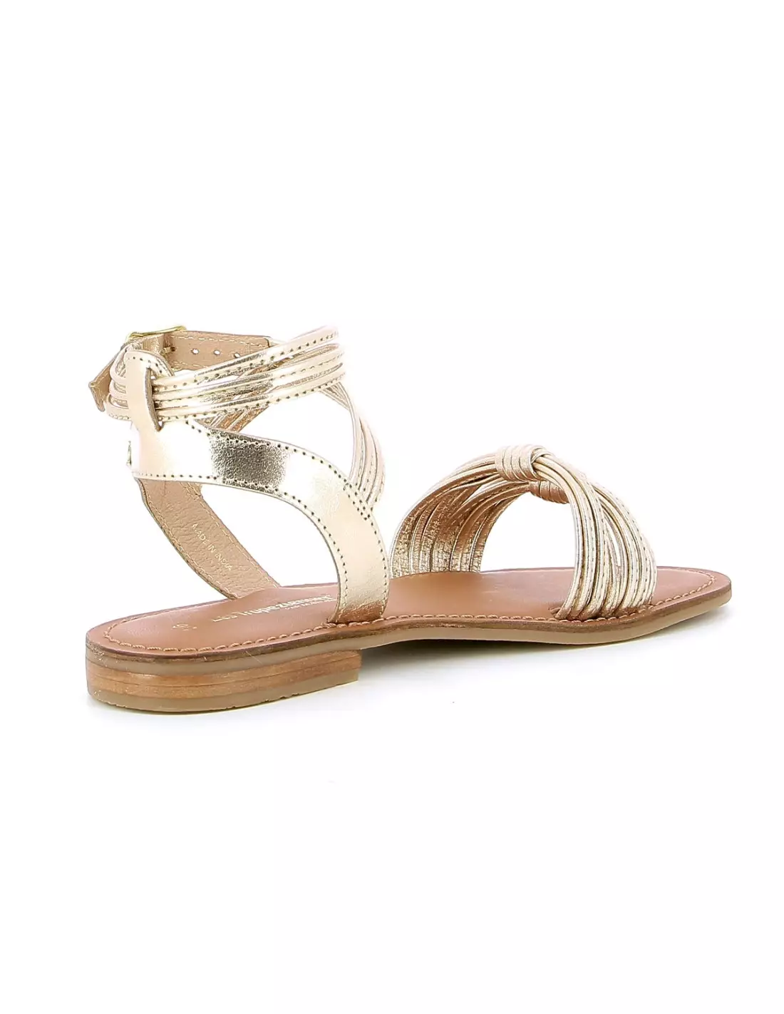 LES TROPEZIENNES IDUMEA - Sandales & nu-pieds Or