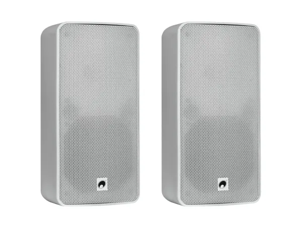 Omnitronic 11036955, 2-vejs, Ledningsført, 80 W, 60 - 18000 Hz, 16 ohm (O), Hvid