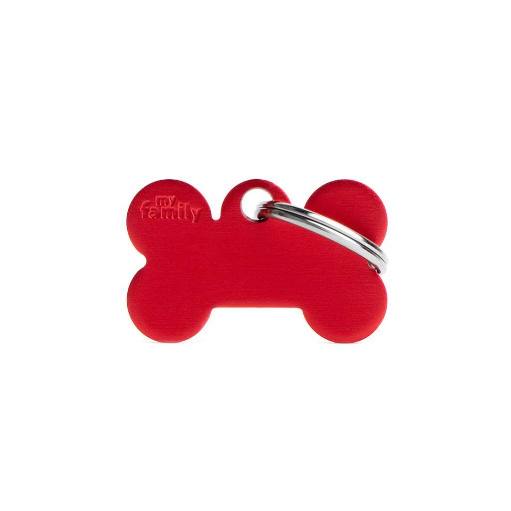 My Family Bot - Hondenpenning - rood - S