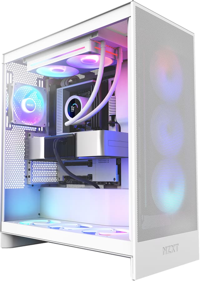 NZXT Kraken Plus 240 RGB AiO-køler (hvid)