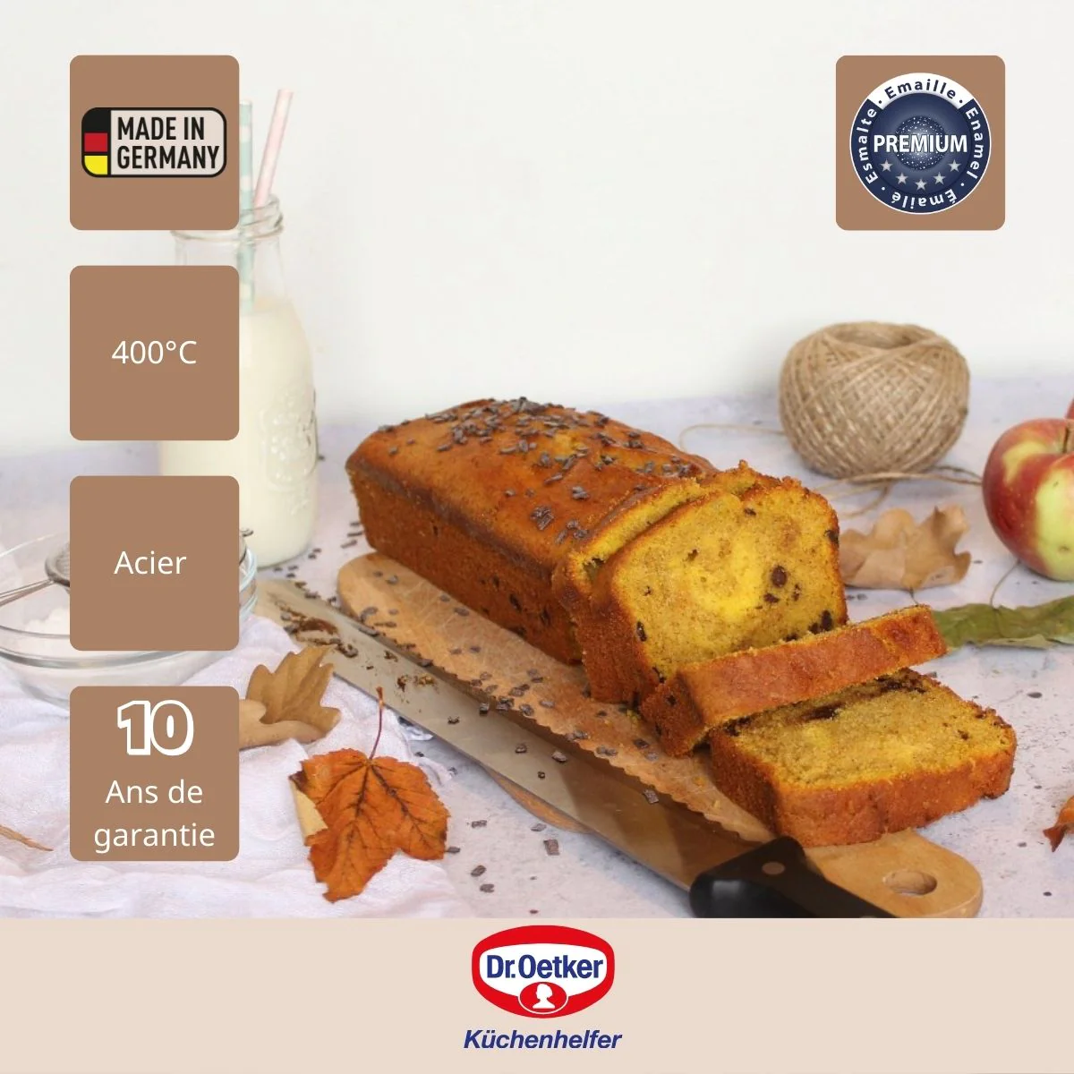 Moule à cake 35 cm Back Liebe Dr. Oetker