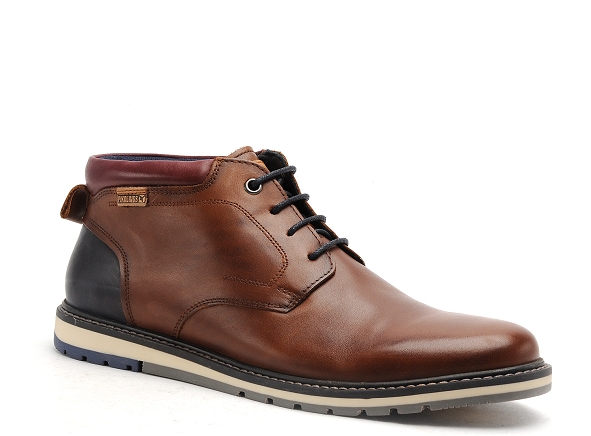 Pikolinos boots bottine homme berna m8j8181 marron