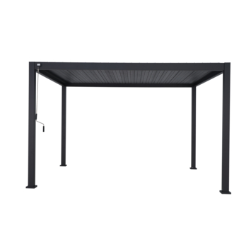 Pergola Deluxe Antraciet 3x4m