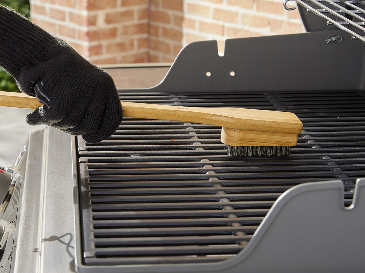 Weber 46 cm bamboe reinigingsborstel