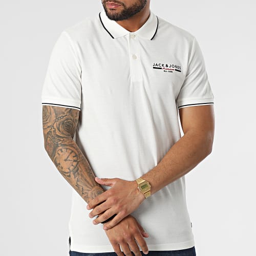 Polo A Manches Courtes Glow Beige Clair
