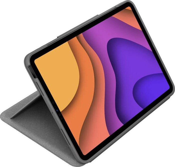 Logitech - iPad Air 4 Cover - Folio Touch Med Tastatur - Grå