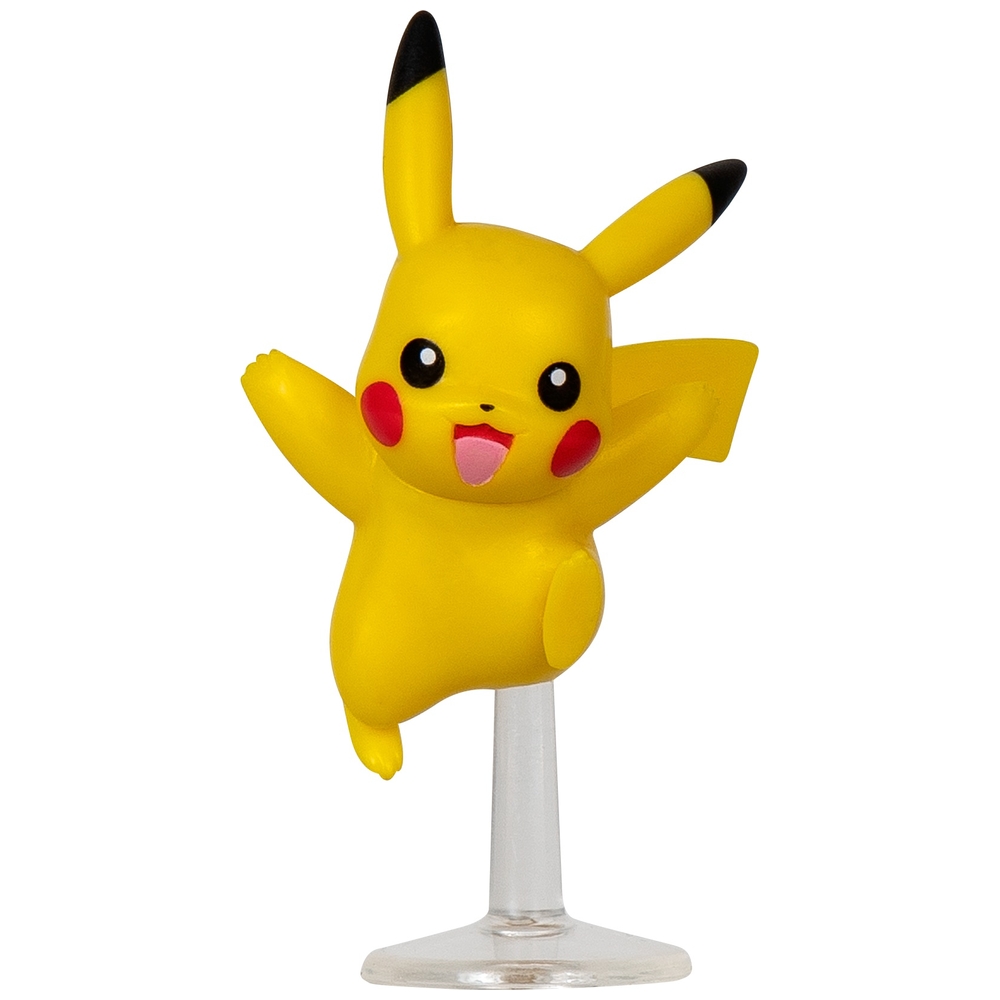 Pokémon-Kampffiguren-3er-Pack – Omanyte, Pikachu, Lucario