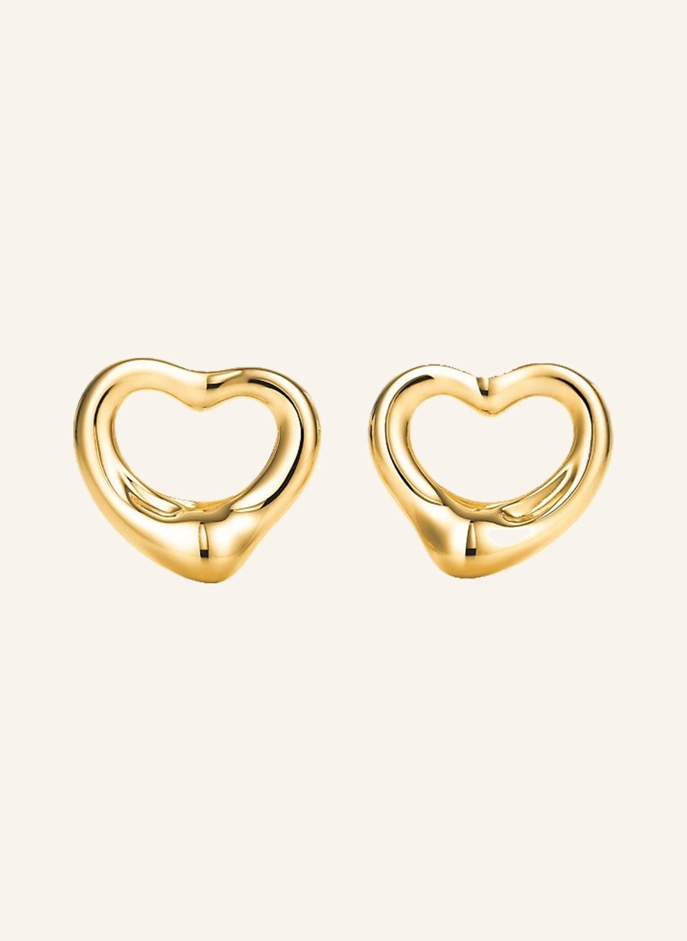 TIFFANY & Co. Elsa Peretti® Open Heart OHRRINGE aus 18 Karat Gold
