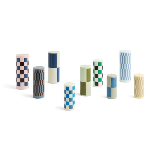 HAY Column Stearinlys, Cream & Sand