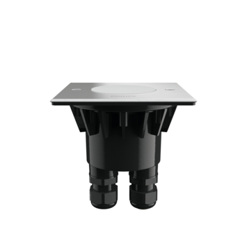 Philips grondspot Crust met geïntegreerde LED 3W inox