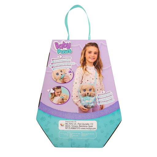 Baby Paws Labrador Bamse, Turkis