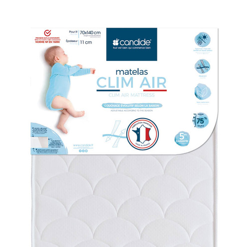 Matelas Clim Air 70x140 cm - CANDIDE