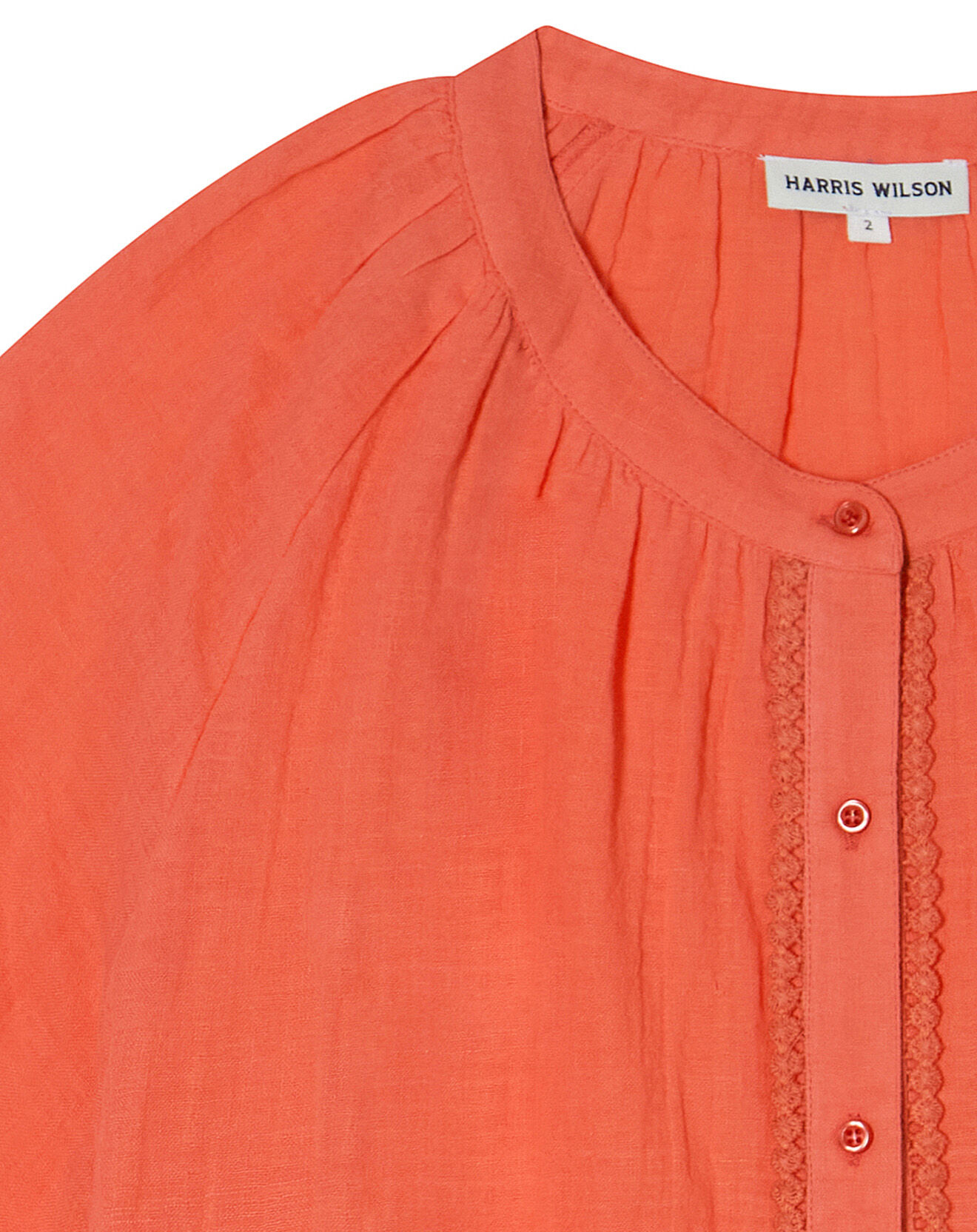 Harris Wilson Blouse en Gaze de Coton Emelia fraise