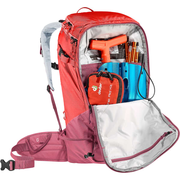 Sac à dos ski rando DEUTER FREERIDER PRO 32+ SL MARON/CURRANT