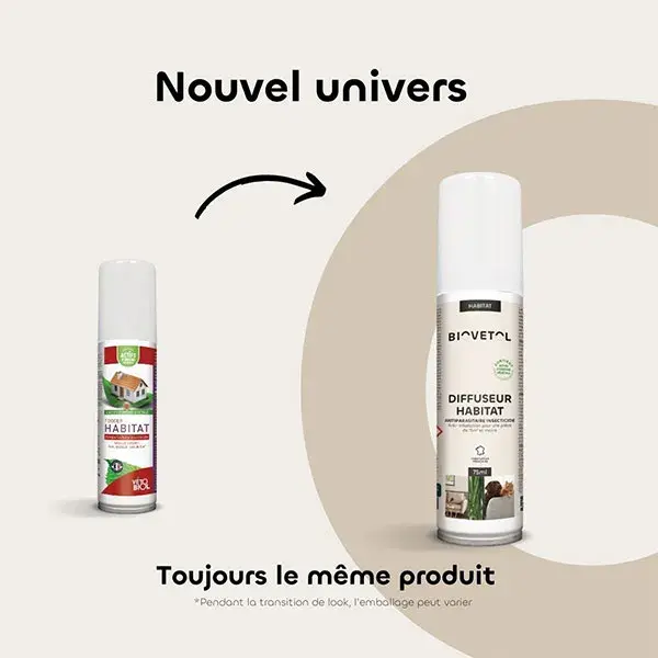 Biovetol - Antiparasitário - Difusor de habitat - 75 ml