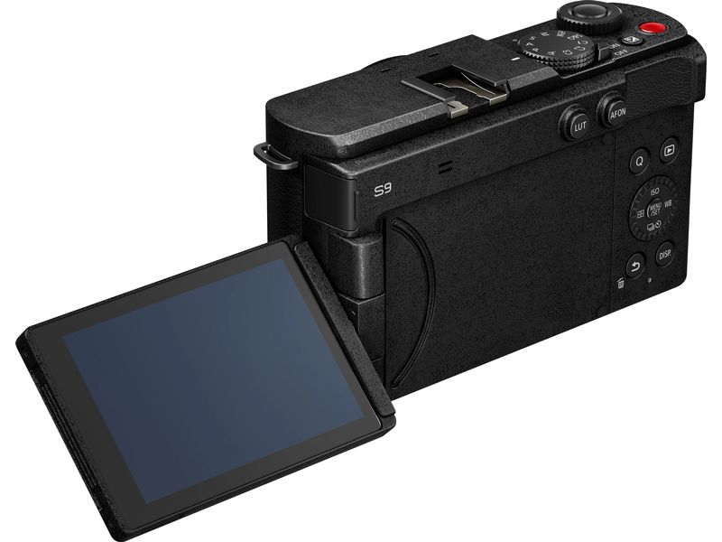 Panasonic Fotokamera LUMIX S9 Body Schwarz Kompakte Open-Gate spiegellose Vollformatkamera