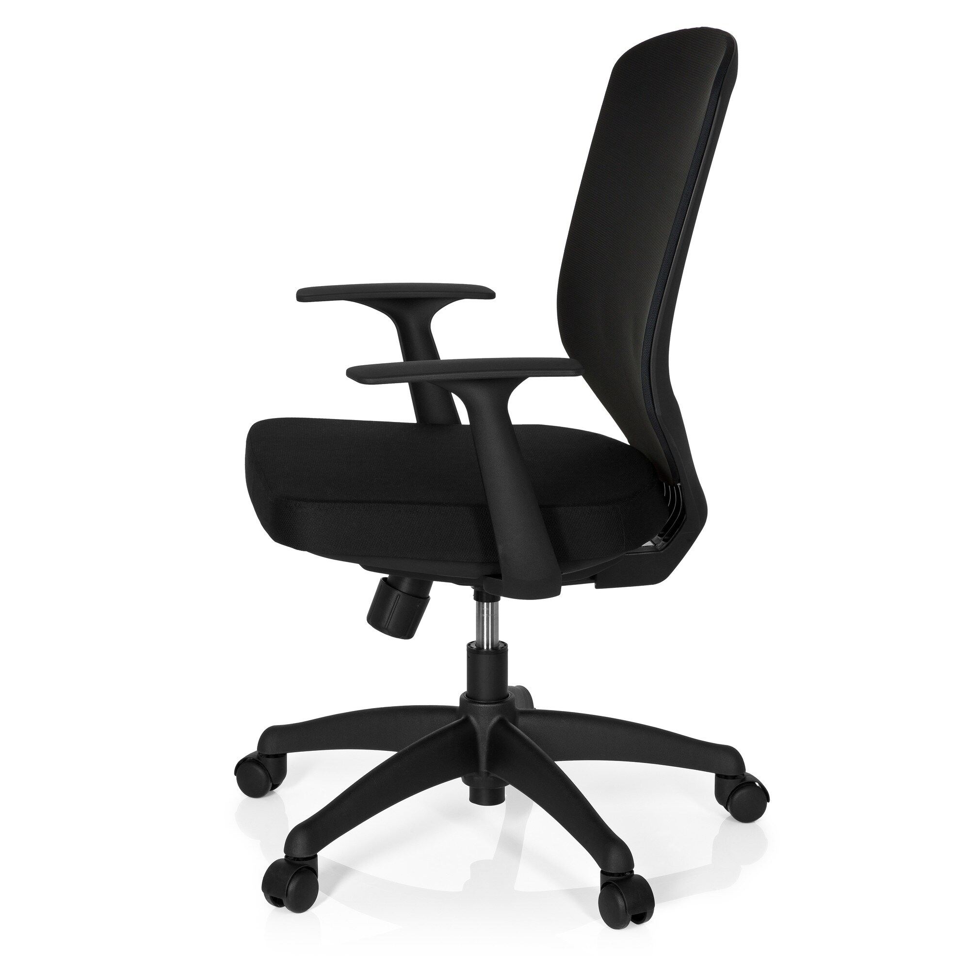Profi Bürostuhl DELIGHT Stoff/Netzstoff mit Armlehnen hjh OFFICE
