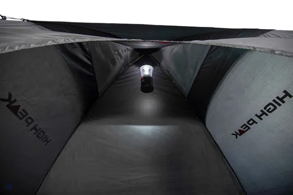 High Peak Monodome XL, Kuppeltelt, 4 person(er), Ventilation, Vandtætte samlinger, Sort