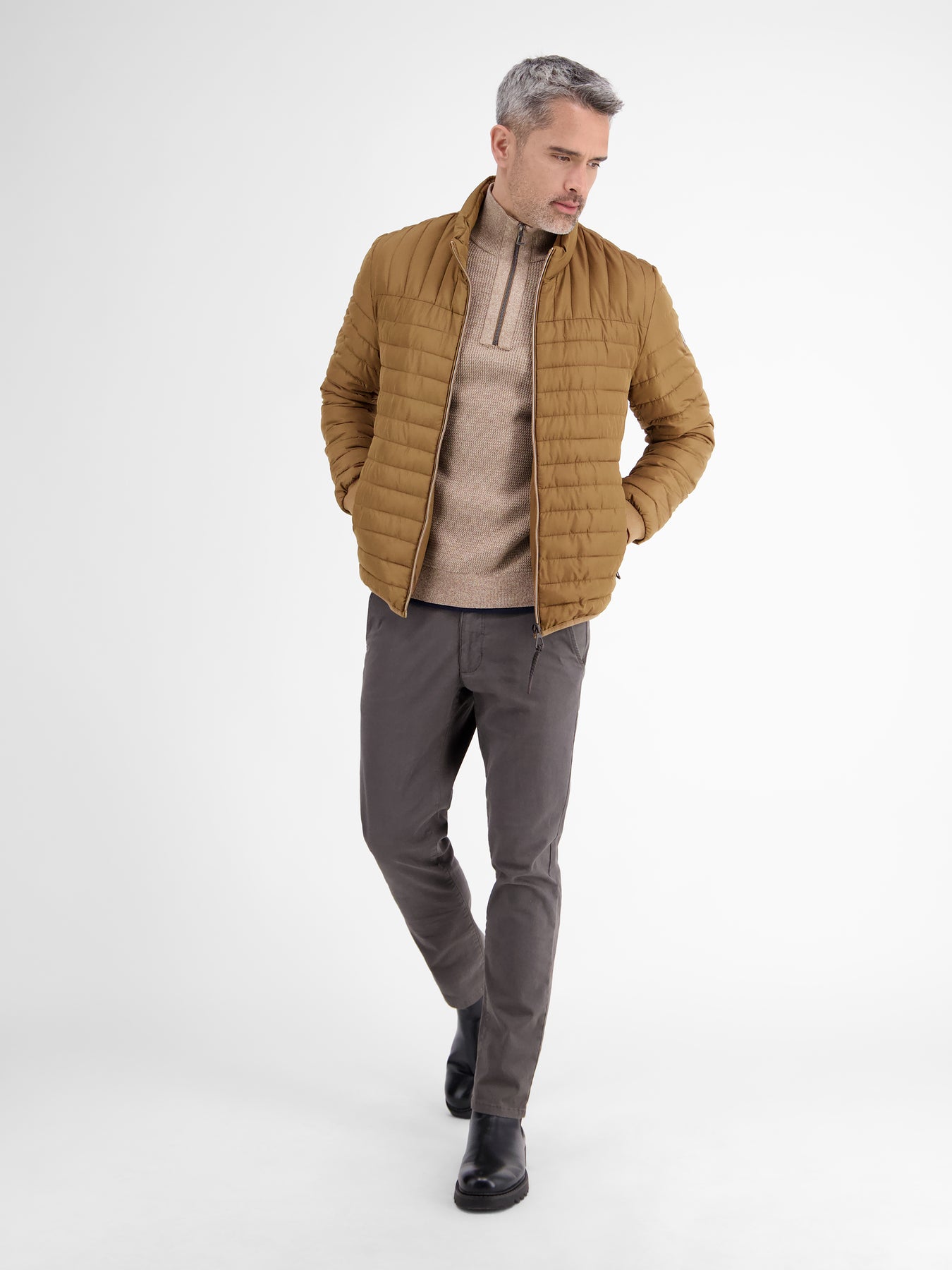 Leichter Herren Steppblouson