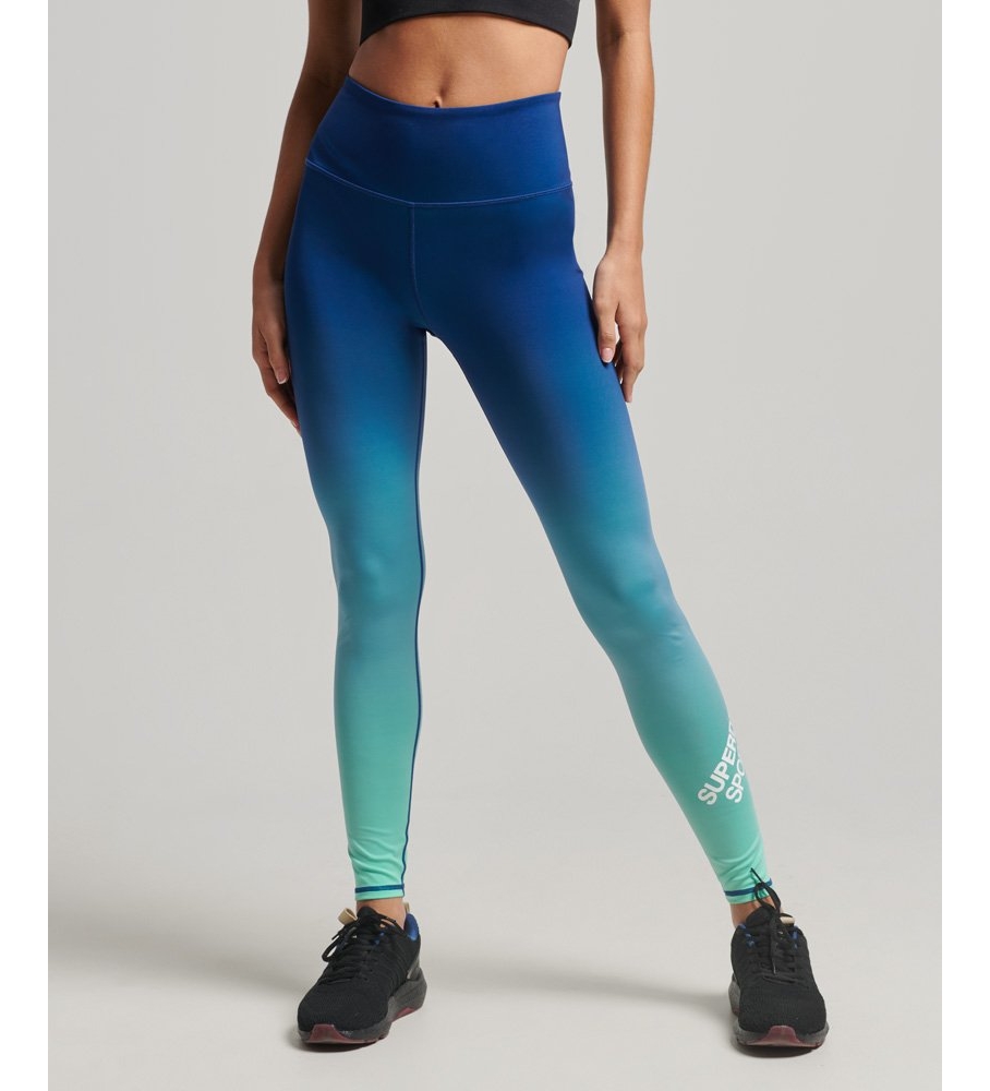 Leggings Superdry Training Essential azul