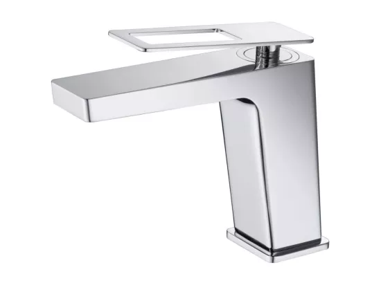 Robinet Mitigeur de Lavabo anti-calcaire Bas 17 cm Chrome IMEX SUECIA BDC032-1