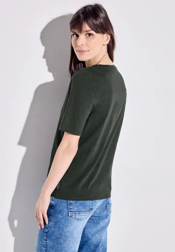 Flammgarn Tunikashirt - strong khaki
